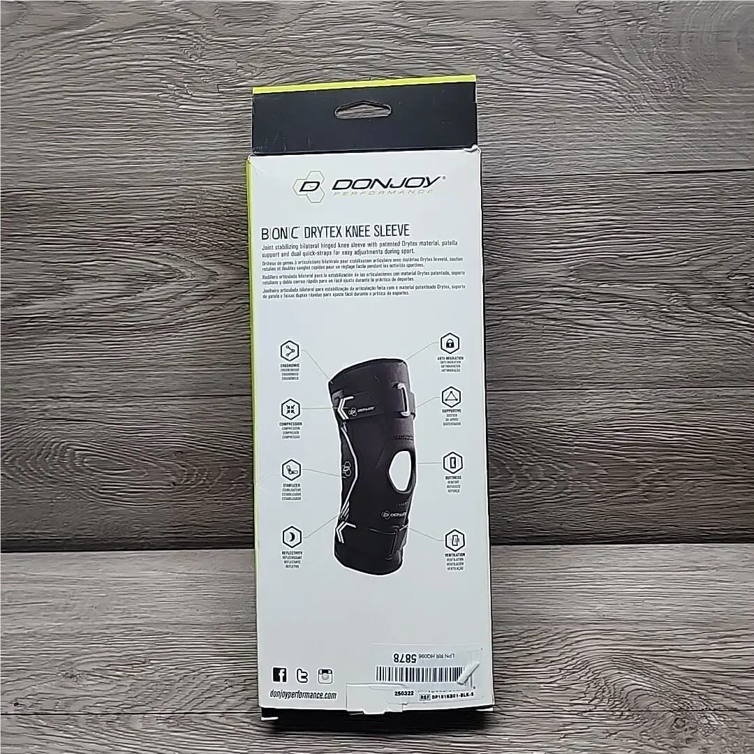 DonJoy  - DonJoy Performance Bionic - Performance Bionic - DP181KB01-BLK-M - Black (UPC: 190446262763) 4