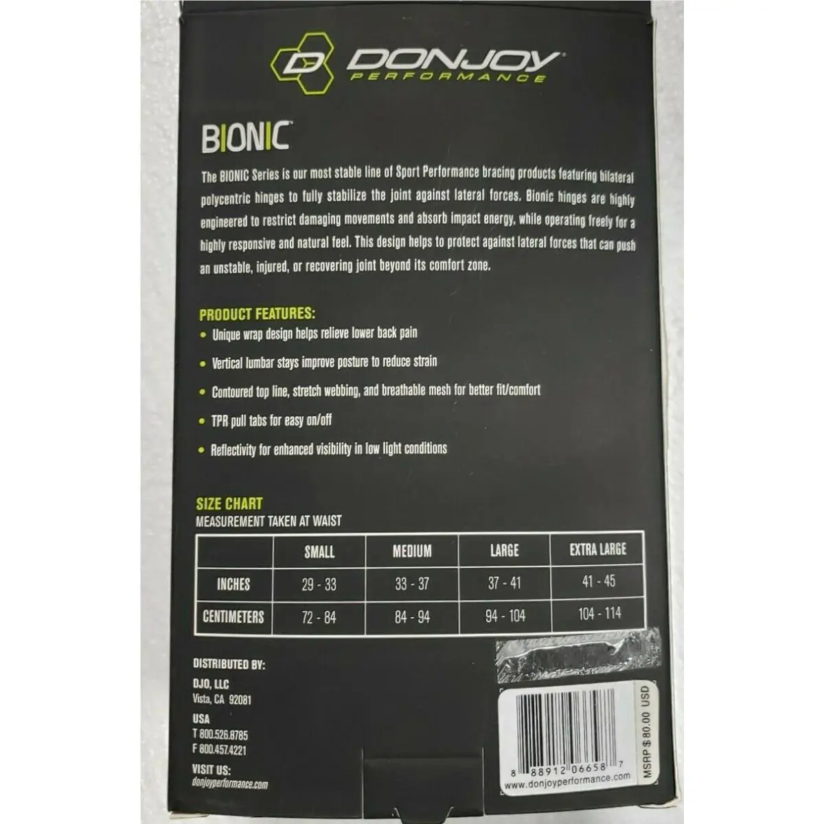 DonJoy  (UPC: 888912066587) 0