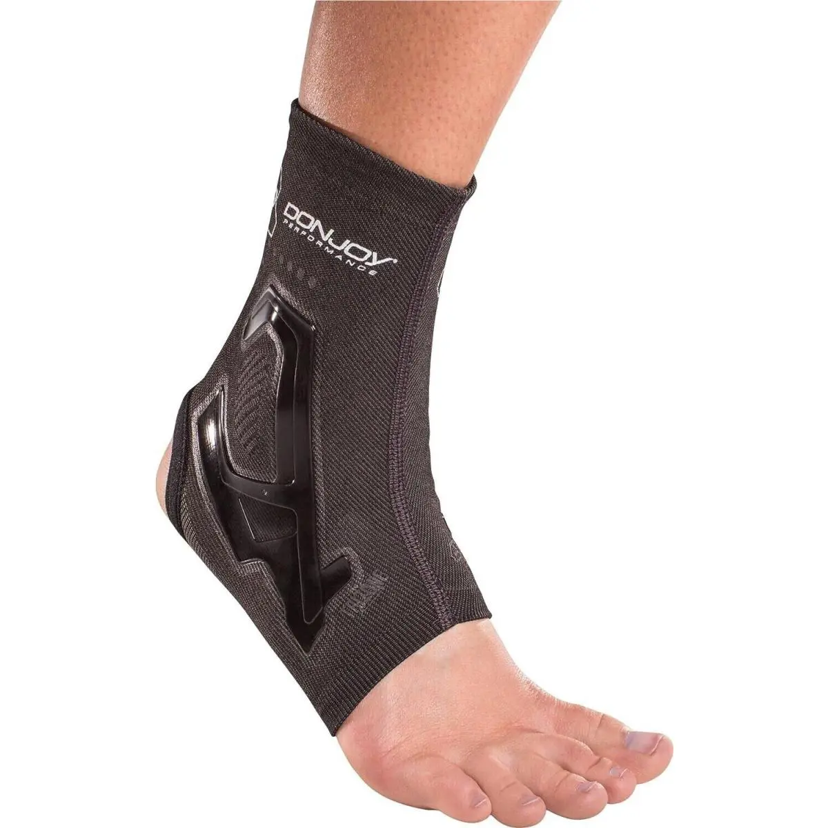 Donjoy Performance Trizone Compression Ankle Support Brace Black Small