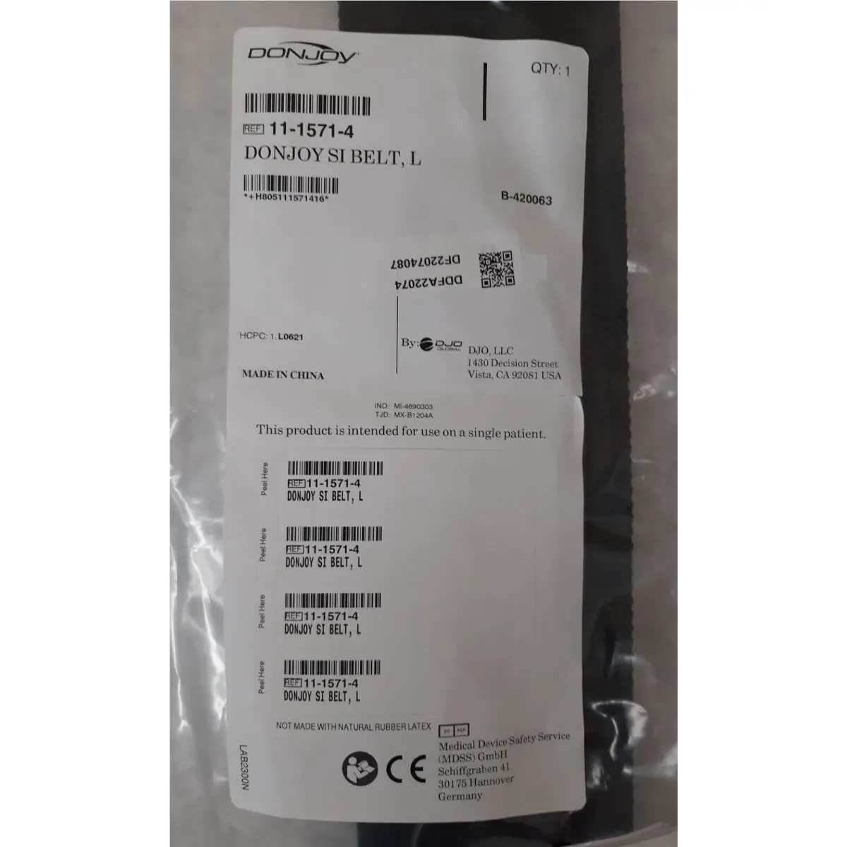 DonJoy  - 11-1571-4 - 11-1571-4 - Black 2
