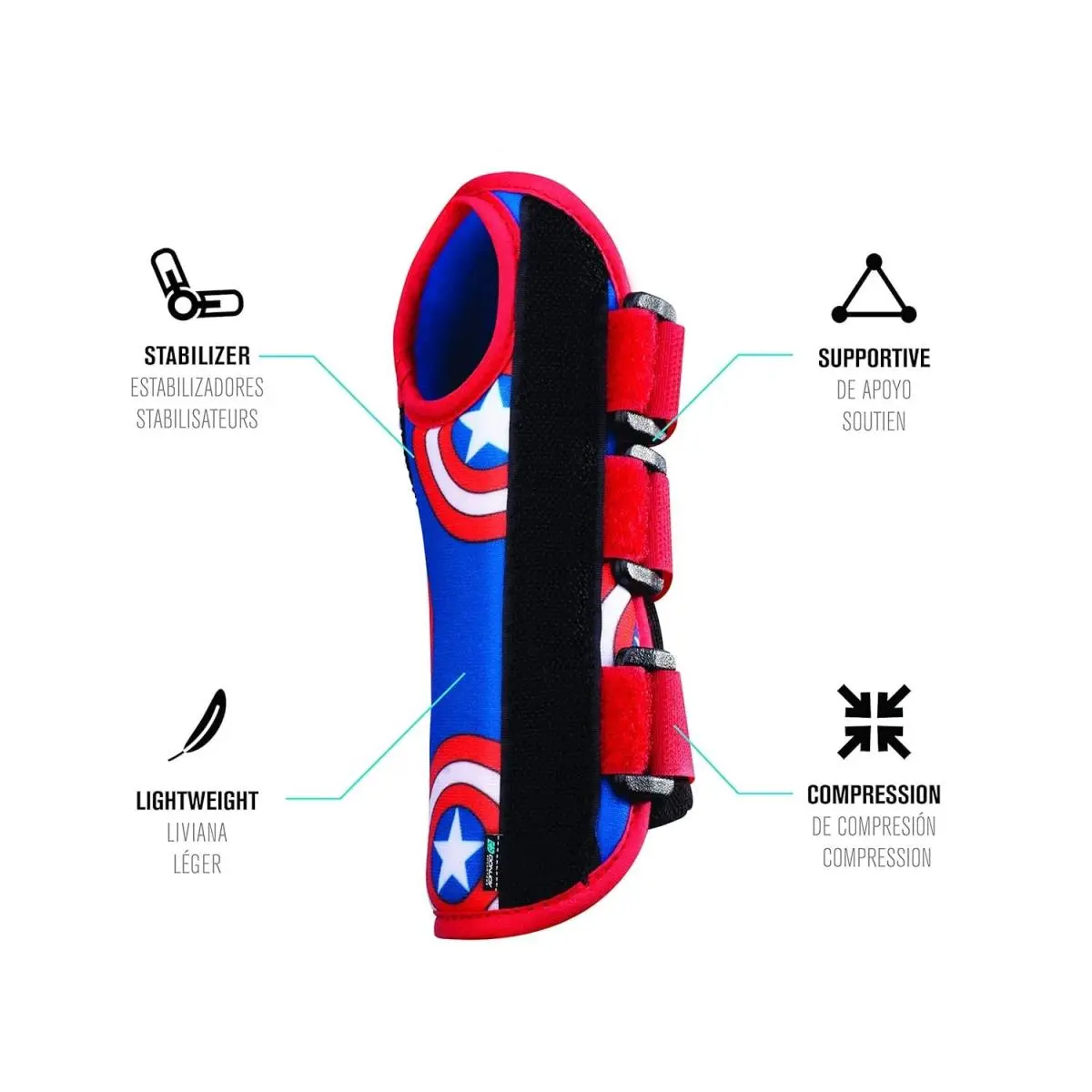 DonJoy  - DA191WB01-CAP-Y-R - DA191WB01-CAP-Y-R - Multicolor (UPC: 190446361084) 2