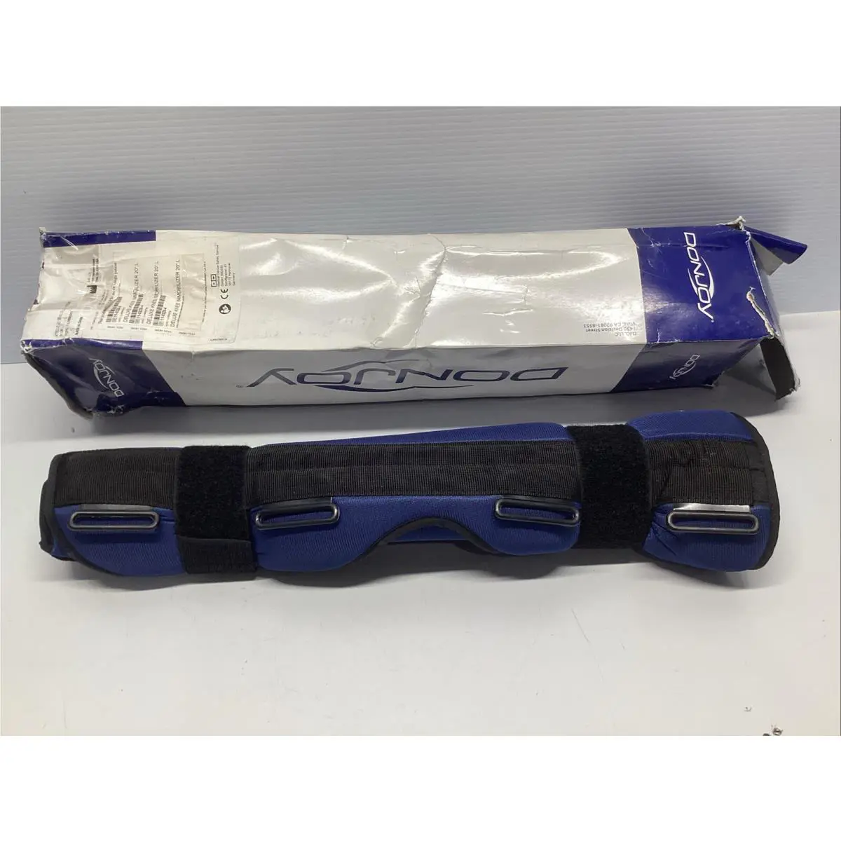DonJoy  - Knee Brace Immobilizer - Knee Brace Immobilizer - Black/Blue 1