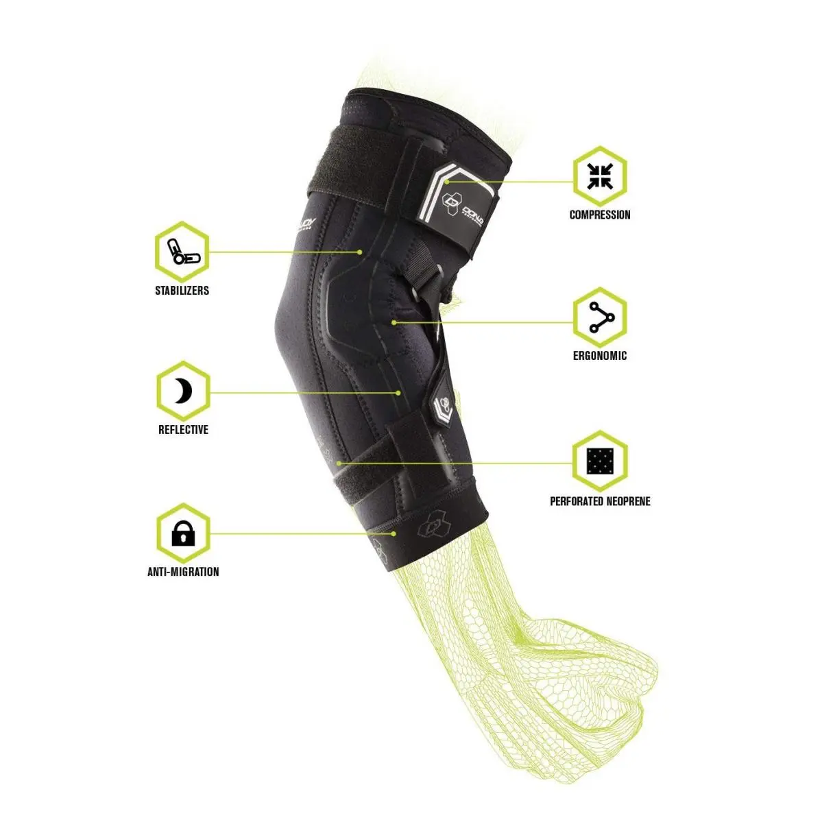 DonJoy  - dp 181 eb 01 blk xl - DP181EB01-BLK-XL - black (UPC: 190446299486) 4