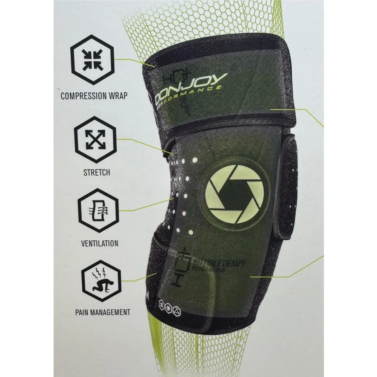 Donjoy Coldform Hot/cold Therapy: Knee Compression Wrap Large/x-large