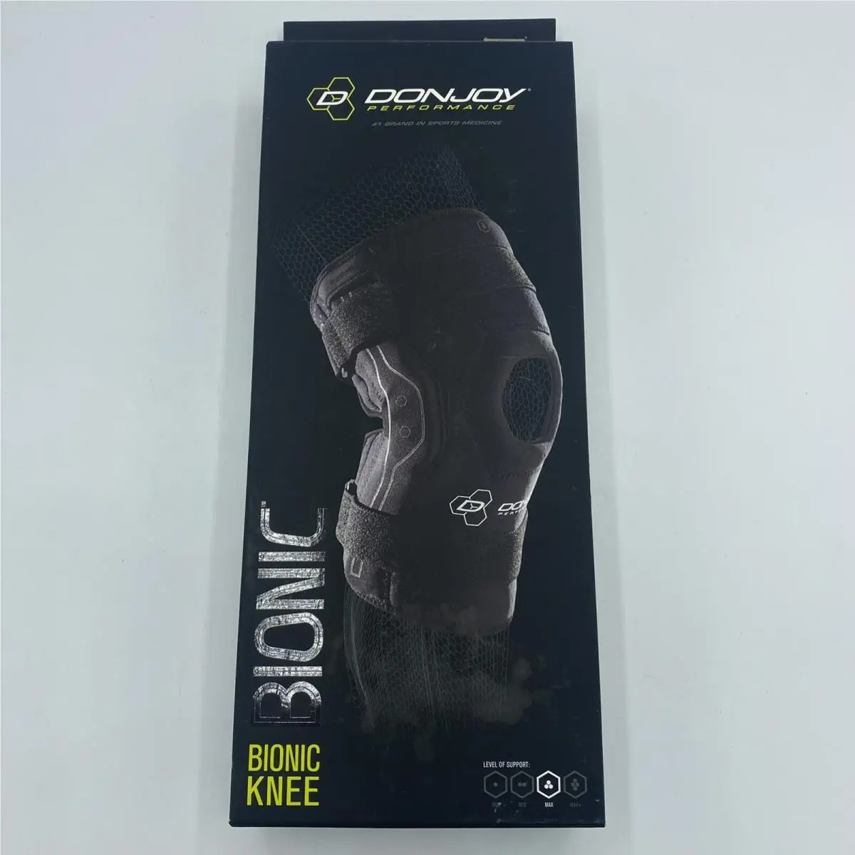 Donjoy Performance Bionic Knee Wrap-around Black Max Support Brace Size S