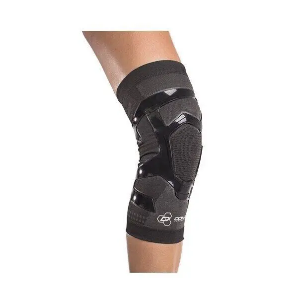 Donjoy Performance Trizone Knee Compression Sleeve Right Leg Large Black