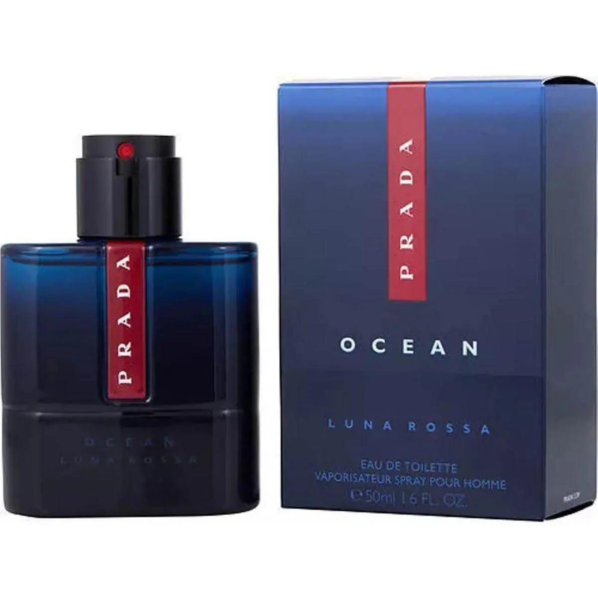 Luna Rossa Ocean by Prada Cologne For Men Edt 1.6 / 1.7 oz