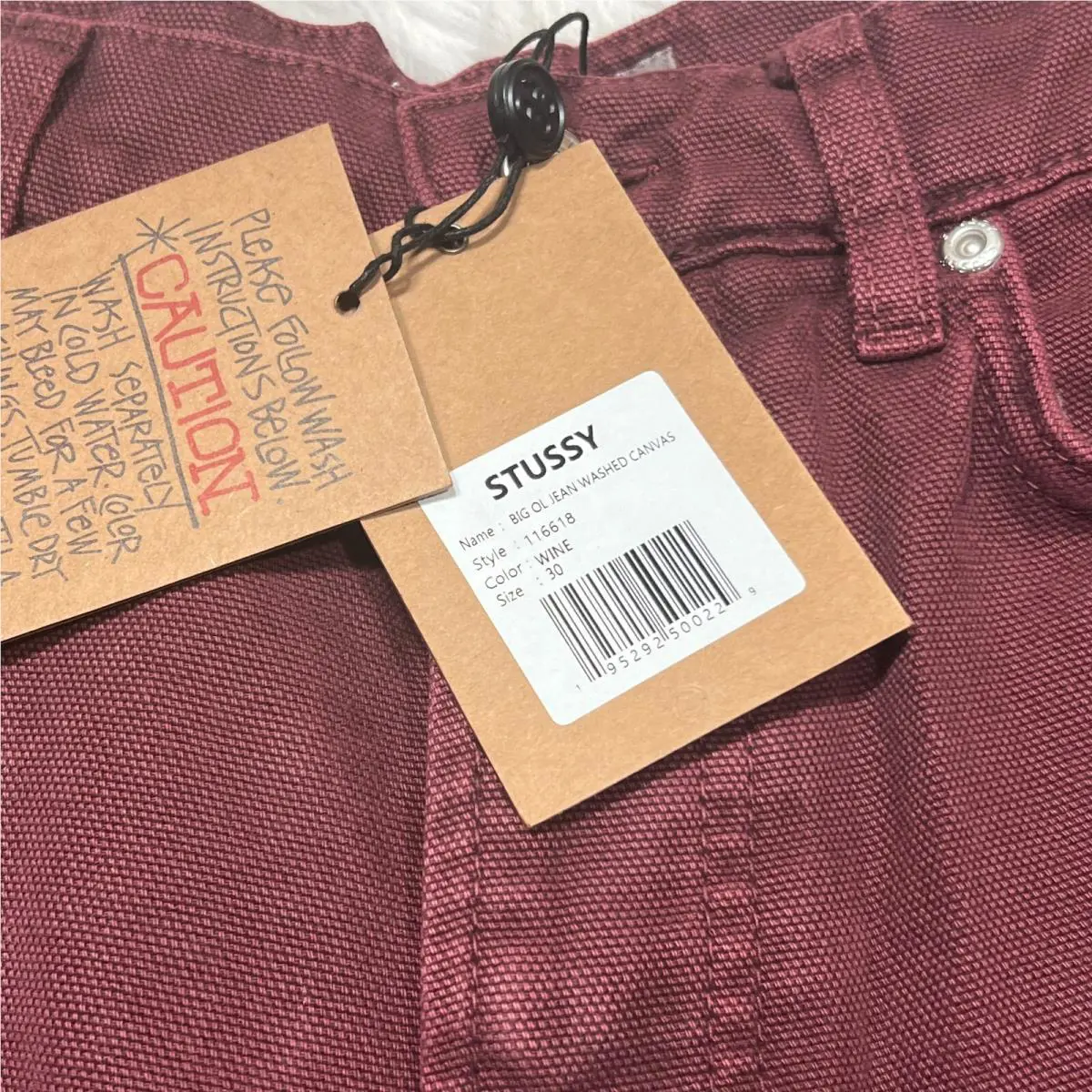 Stussy  clothing - Red 1