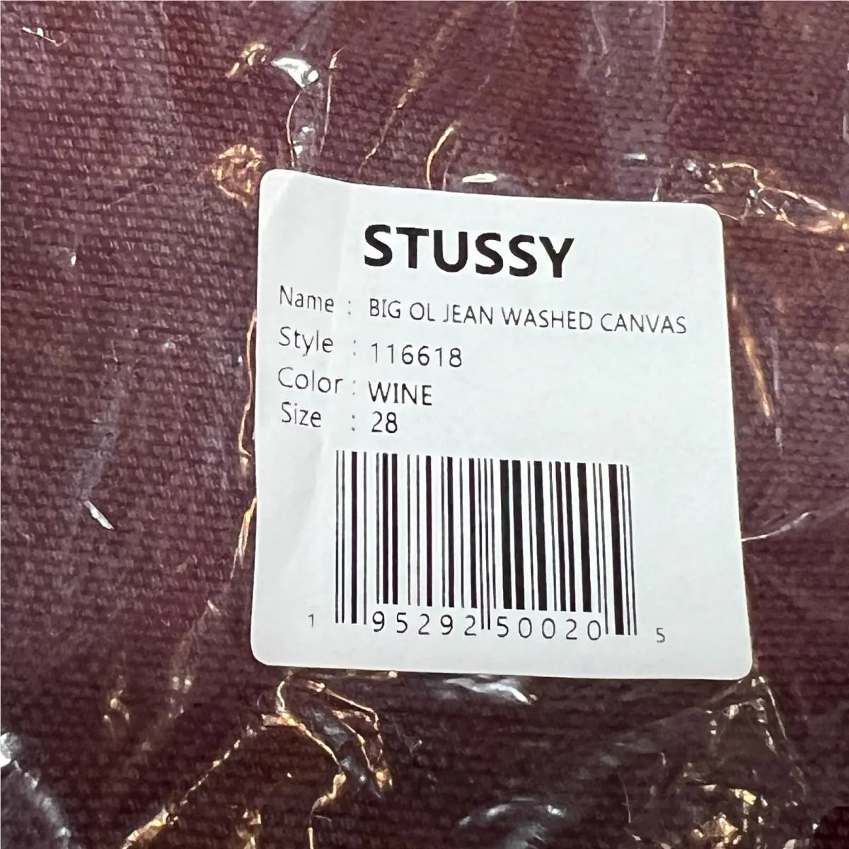Stussy  clothing - Red 7