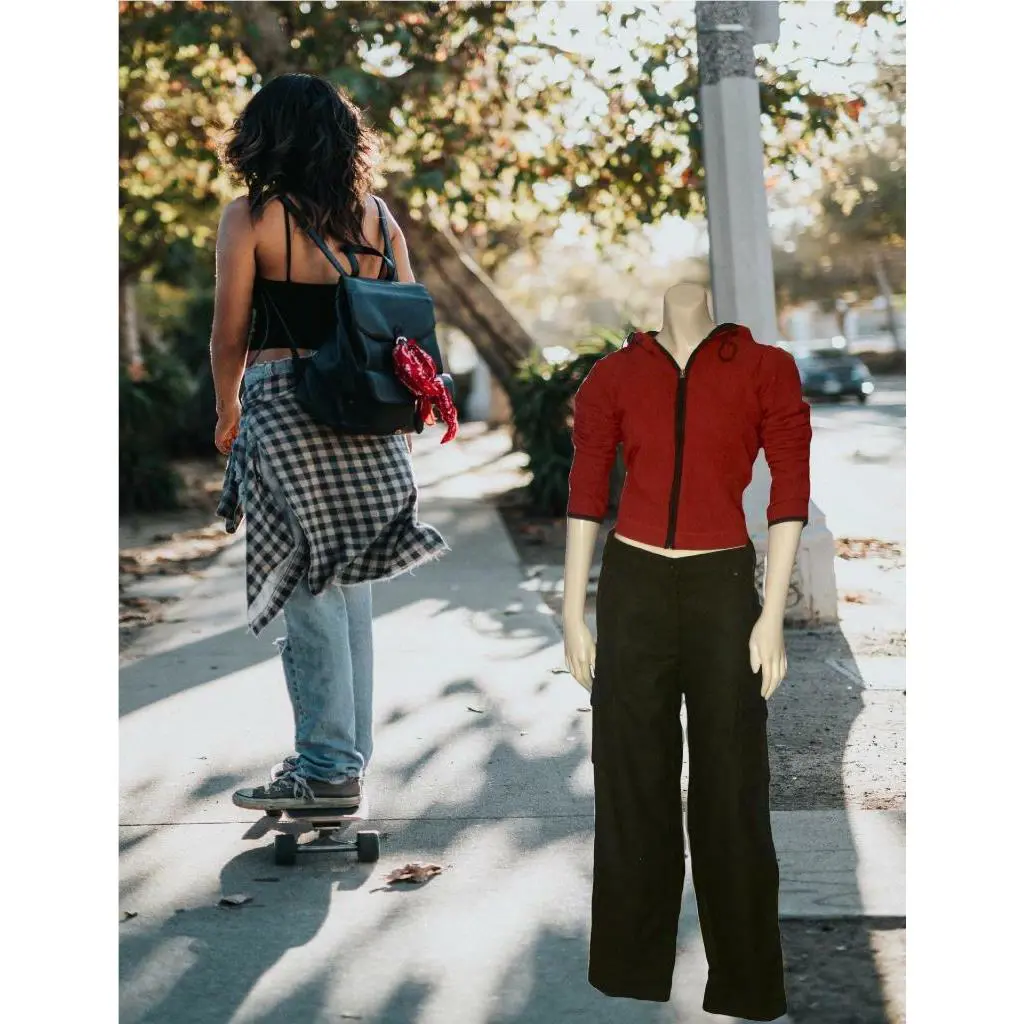 Circa Early 2000`s Stussy Women`s Wool Blend Cargo Pants -- Size 5