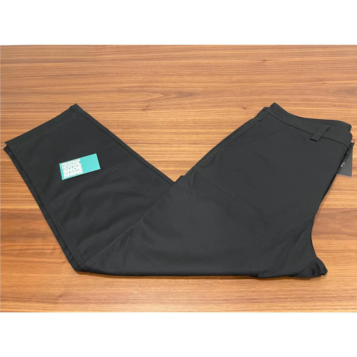 Stussy Polyester Poly Cotton Work Pant Chino Black 116456 34x30