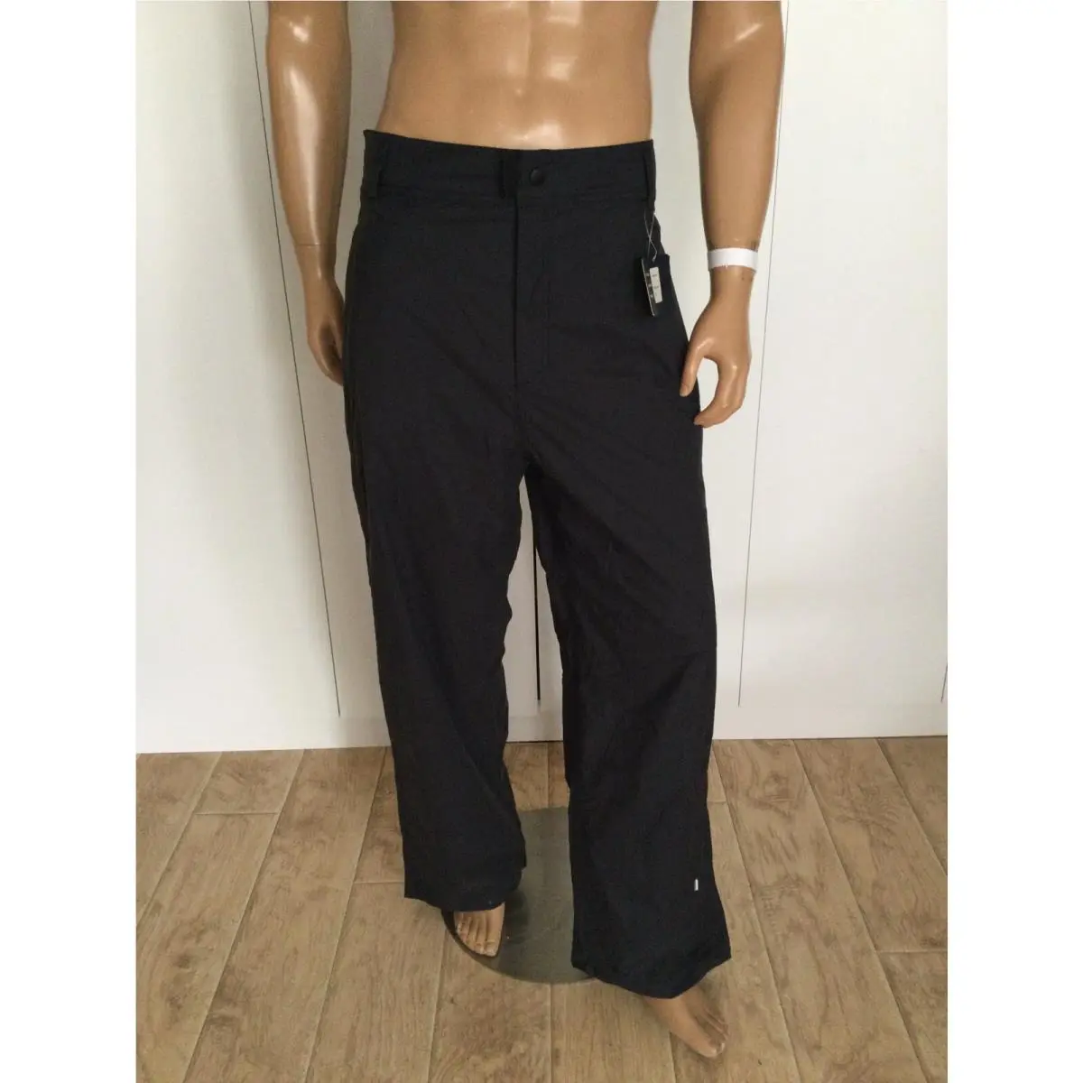 Stussy Nylon Black Track Pants Size XL