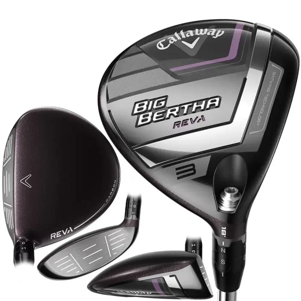 Callaway Women Big Bertha Reva 23 Fairway Wood - 23 - Chrome