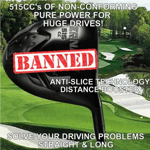 Callaway  - INTEGA SMASHER 550cCC USGA ILLEGAL DRIVER 2
