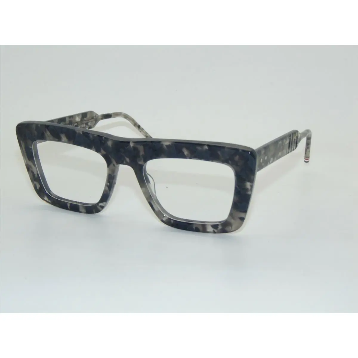 TBX415-52-03 Grt Grey Tortoise 52mm Eyeglasses by Thom Browne