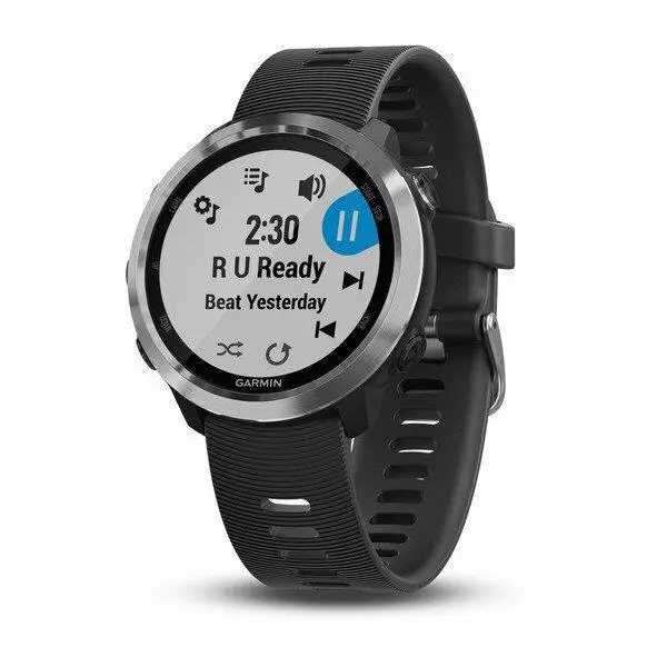 Forerunner 645 Music Black with Stainless Hardware by Garmin