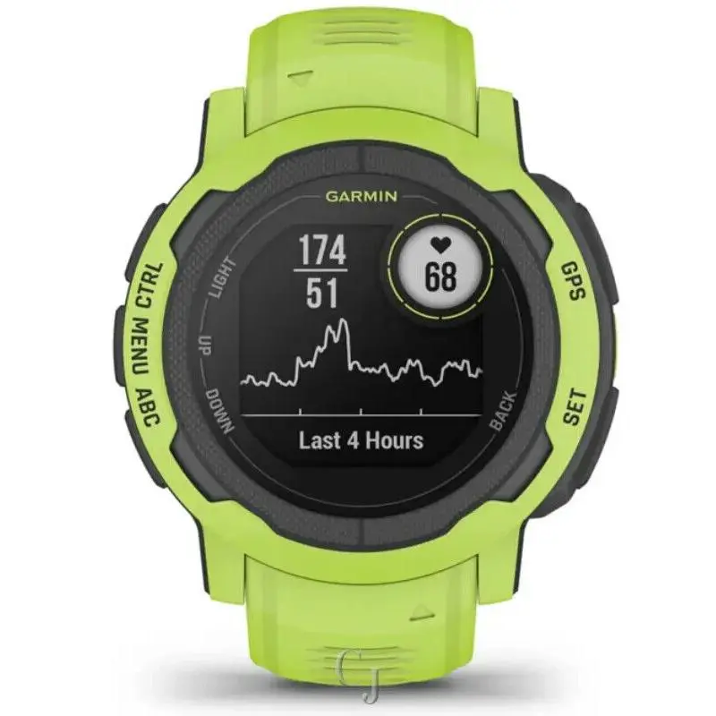 Instinct 2 Standard Edition Electric Lime Smartwatch 010-02626-11 by Garmin