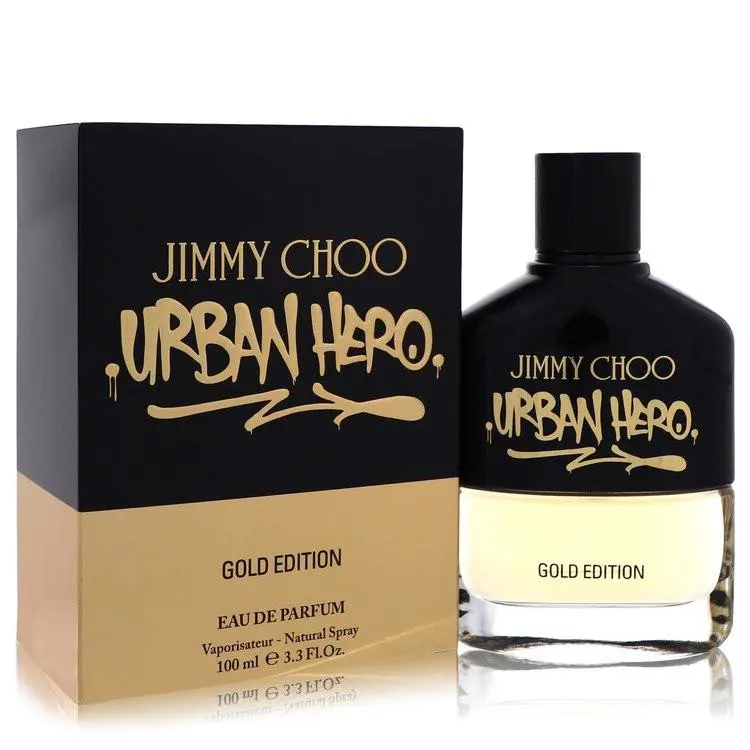 Urban Hero Gold Edition  Eau De Parfum Spray 3.3 oz by Jimmy Choo