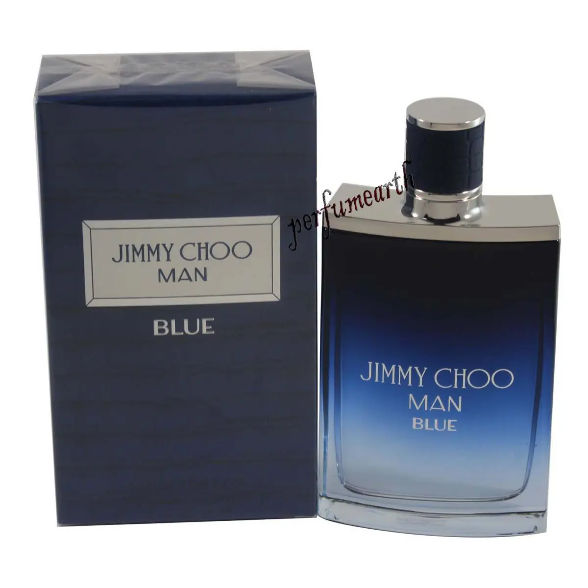 Jimmy Choo Man Blue By Jimmy Choo 3.4/3.3 Oz. Edt Spray For Men