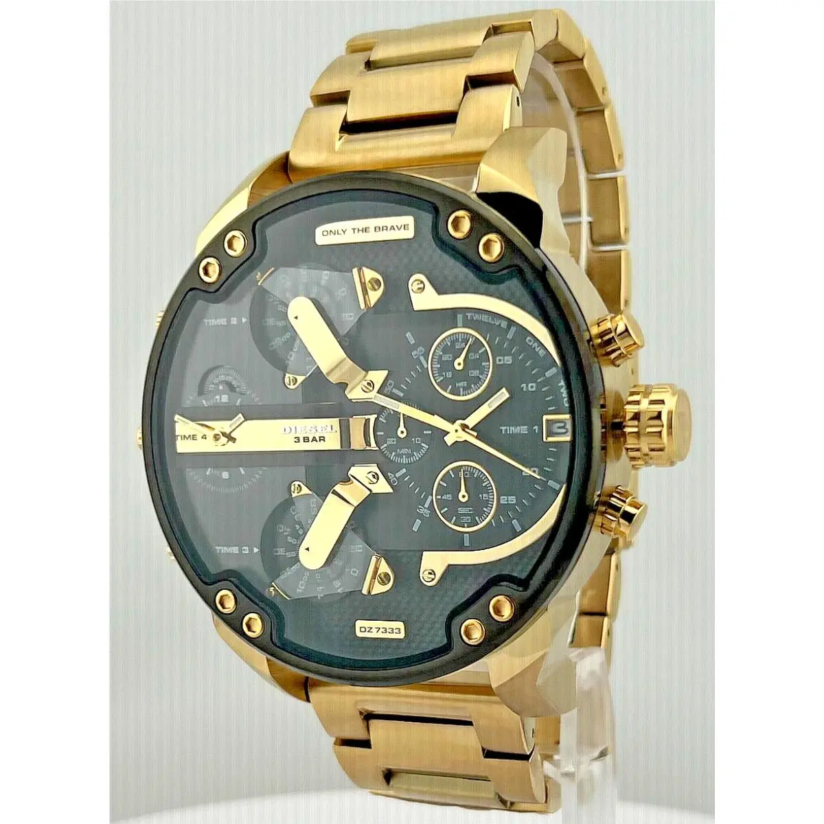 Diesel Mr Daddy 2.0 DZ7333 Chronograph Gold-toned / Stainless Steel 57MM Men