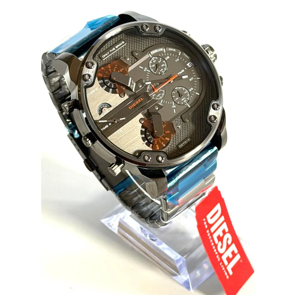 Diesel DZ7315 Mr. Daddy 2.0 Chronograph Gunmetal S/steel Watch G/box