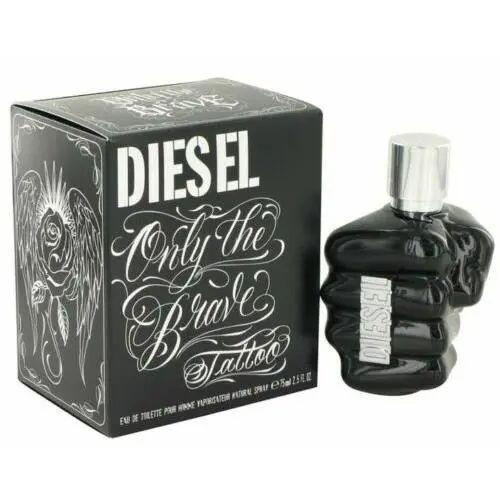 Only The Brave Tattoo For Men Eau de Toilette Spray 2.5 Oz/ 75 ml New by Diesel