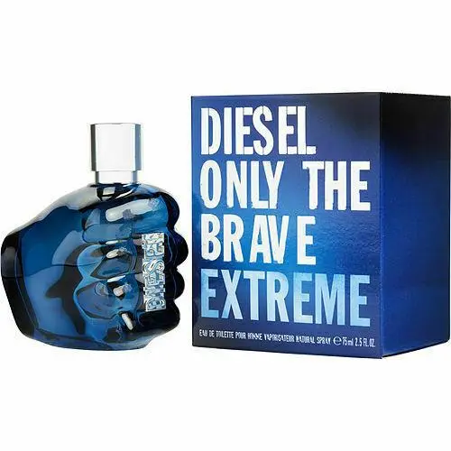 Only The Brave Extreme By  Edt Spray 2.5 Oz -75 ml Men`s by Diesel