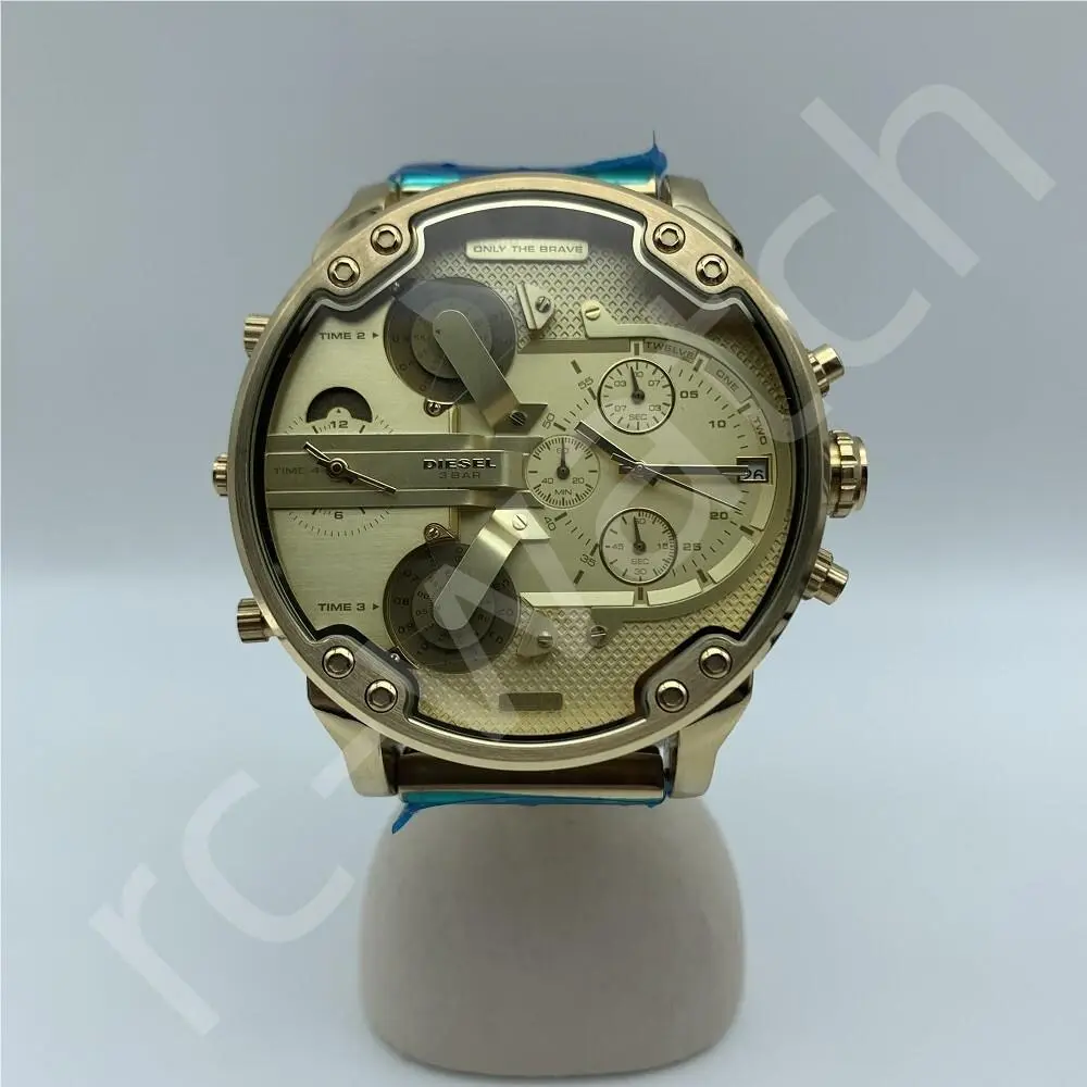 DZ7399‎ Mr.daddy Chronograph Gold Stainless Steel Analog Men`s Watch by Diesel