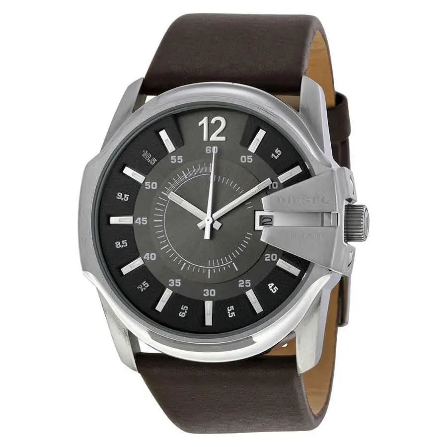 Grey Dial Men`s Analog Watch DZ1206 by Diesel