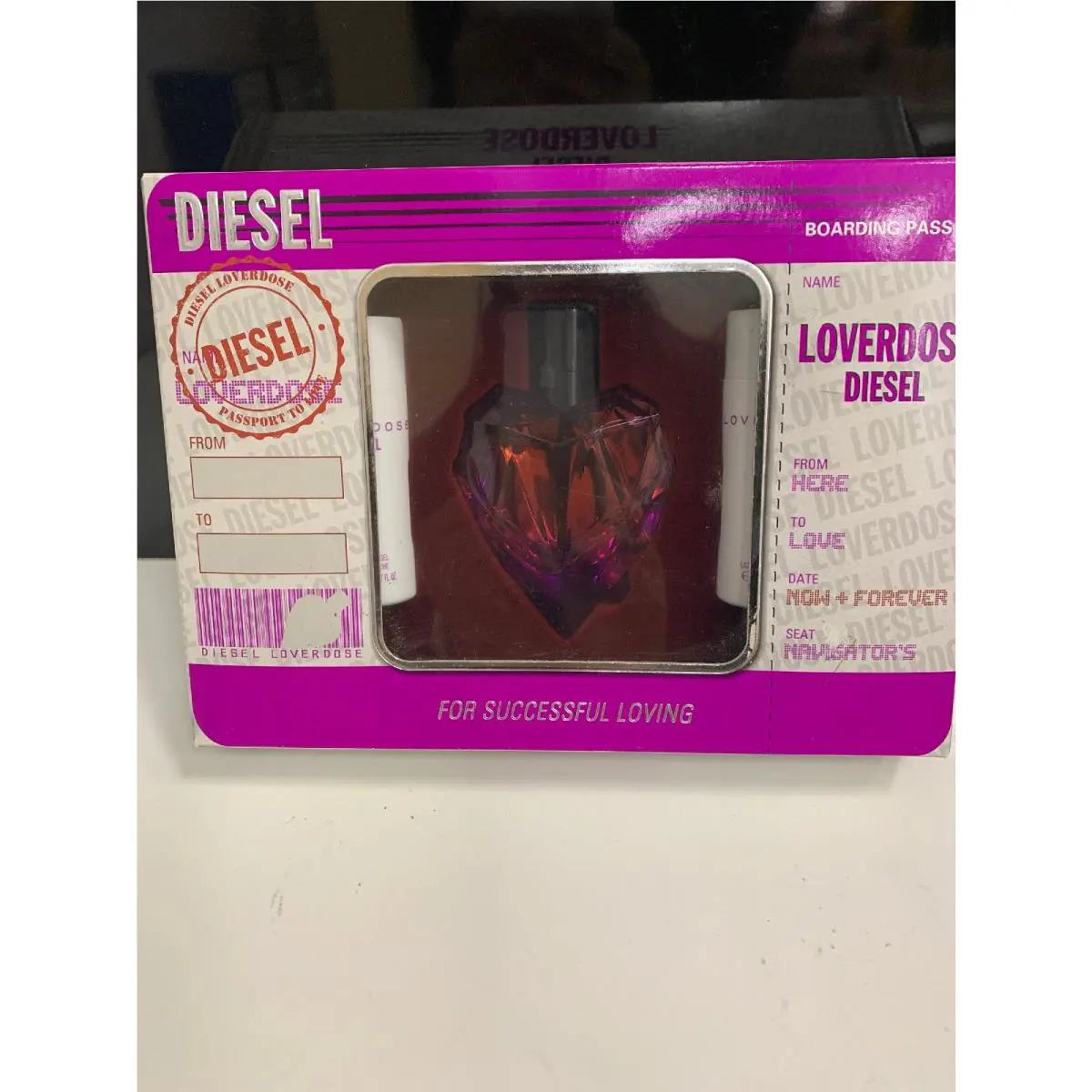 Loverdose by Diesel Women Edp Spray 1.7 oz 3pc Set Lotion and Shower Gel 1.7oz