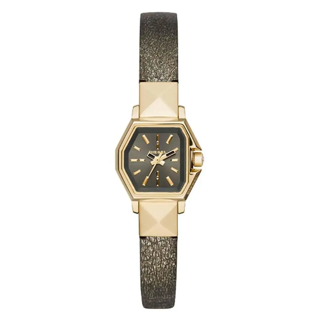 Diesel Womens Z Backup Grey Dial Watch - DZ5491 Black