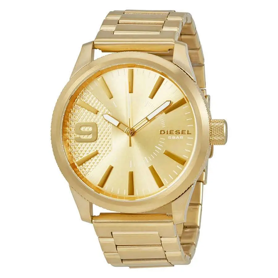 Rasp Gold Dial Men`s Watch DZ1761 by Diesel