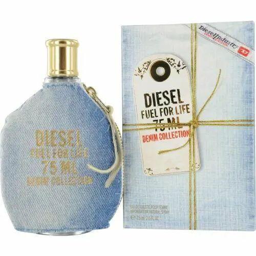 Diesel Fuel For Life Denim Collection Eau De Toilette For Women 2.5 FL OZ 75 ML
