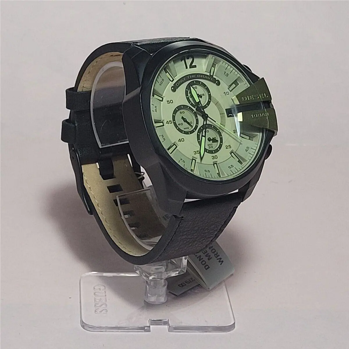 Diesel DZ4495 Master Chief Watch Only The Brave Luminous Men`s Wristwatch