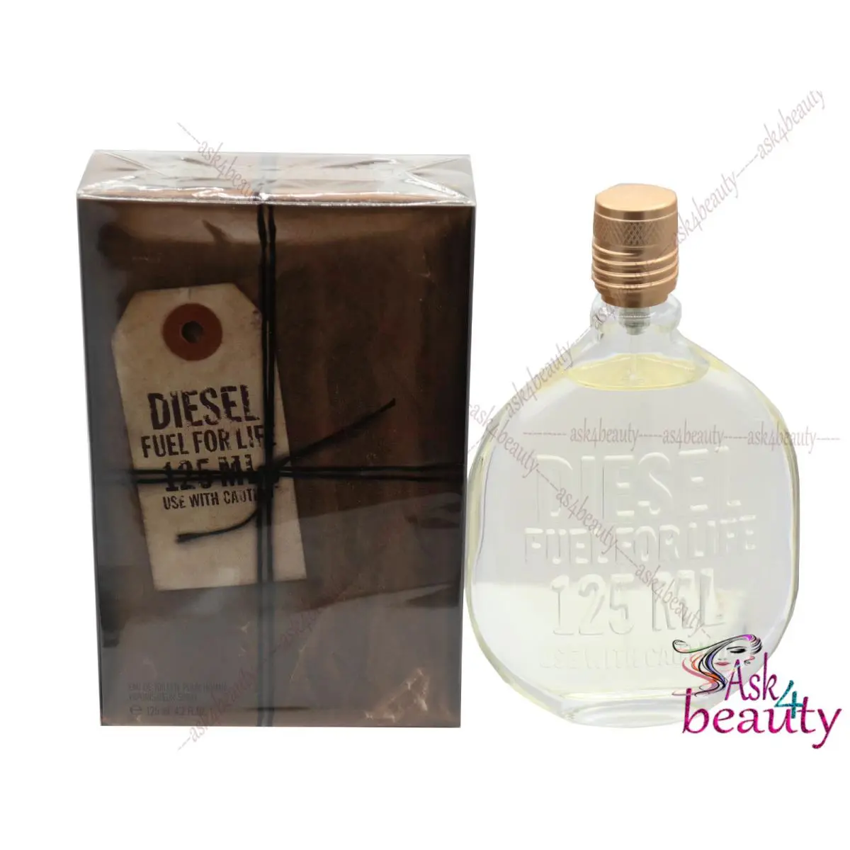 Fuel For Life By Diesel 4.2oz./125ml Edt Spray For Men