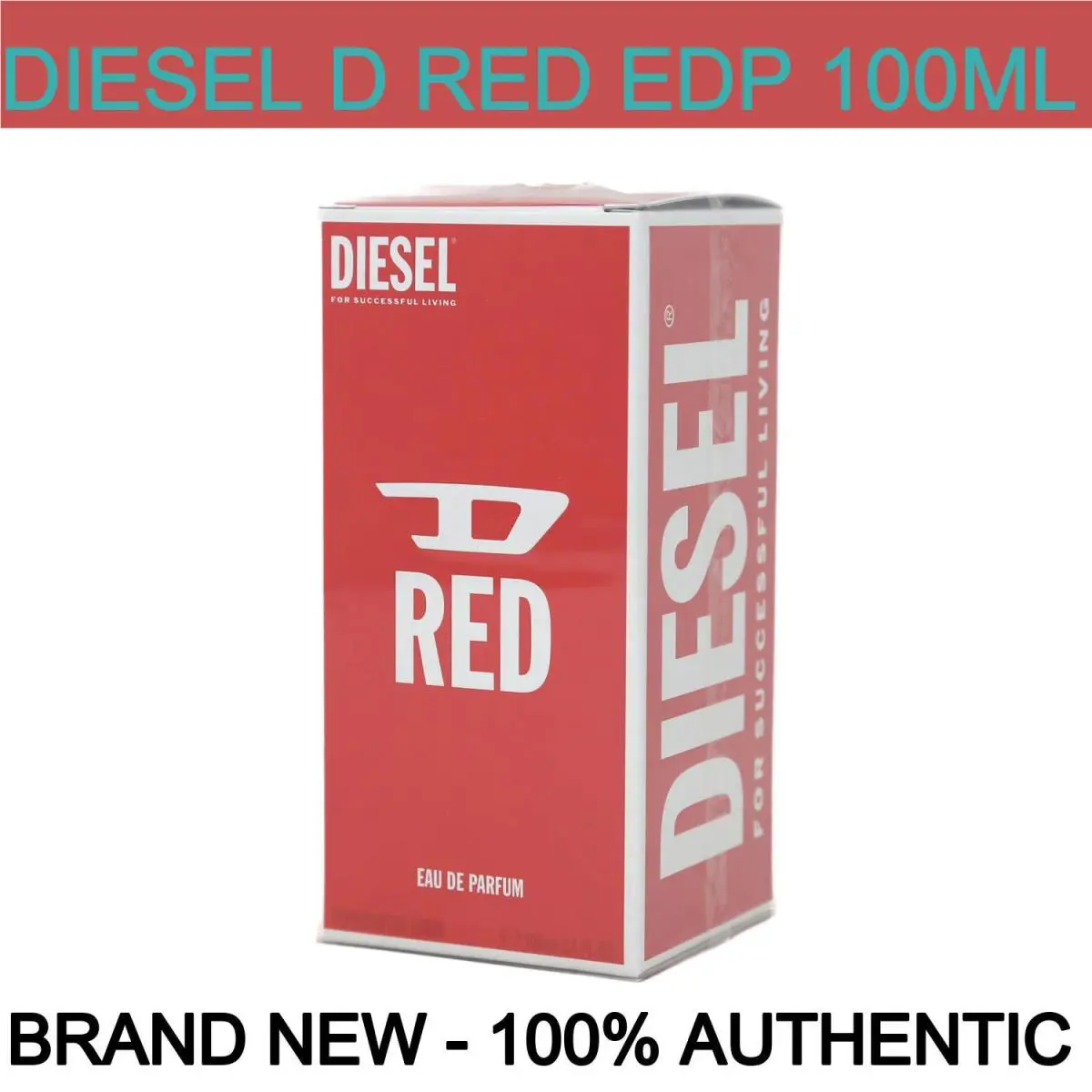D Red Eau de Parfum Unisex Spray 3.4 oz / 100ml by Diesel