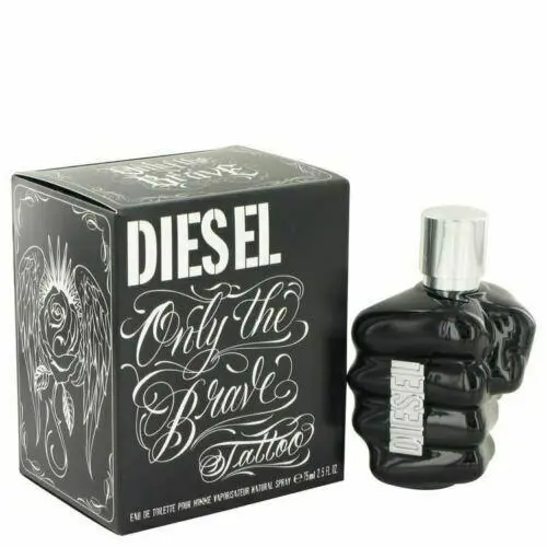 Only The Brave Tattoo  Eau De Toilette Spray 2.5 oz For Men by Diesel