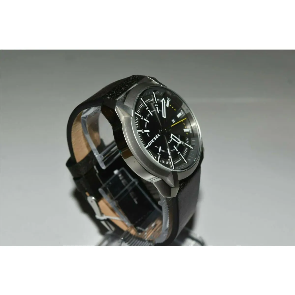 Diesel Armbar Aged Dark Brown Vintage Gray Dial DZ1782 Watch