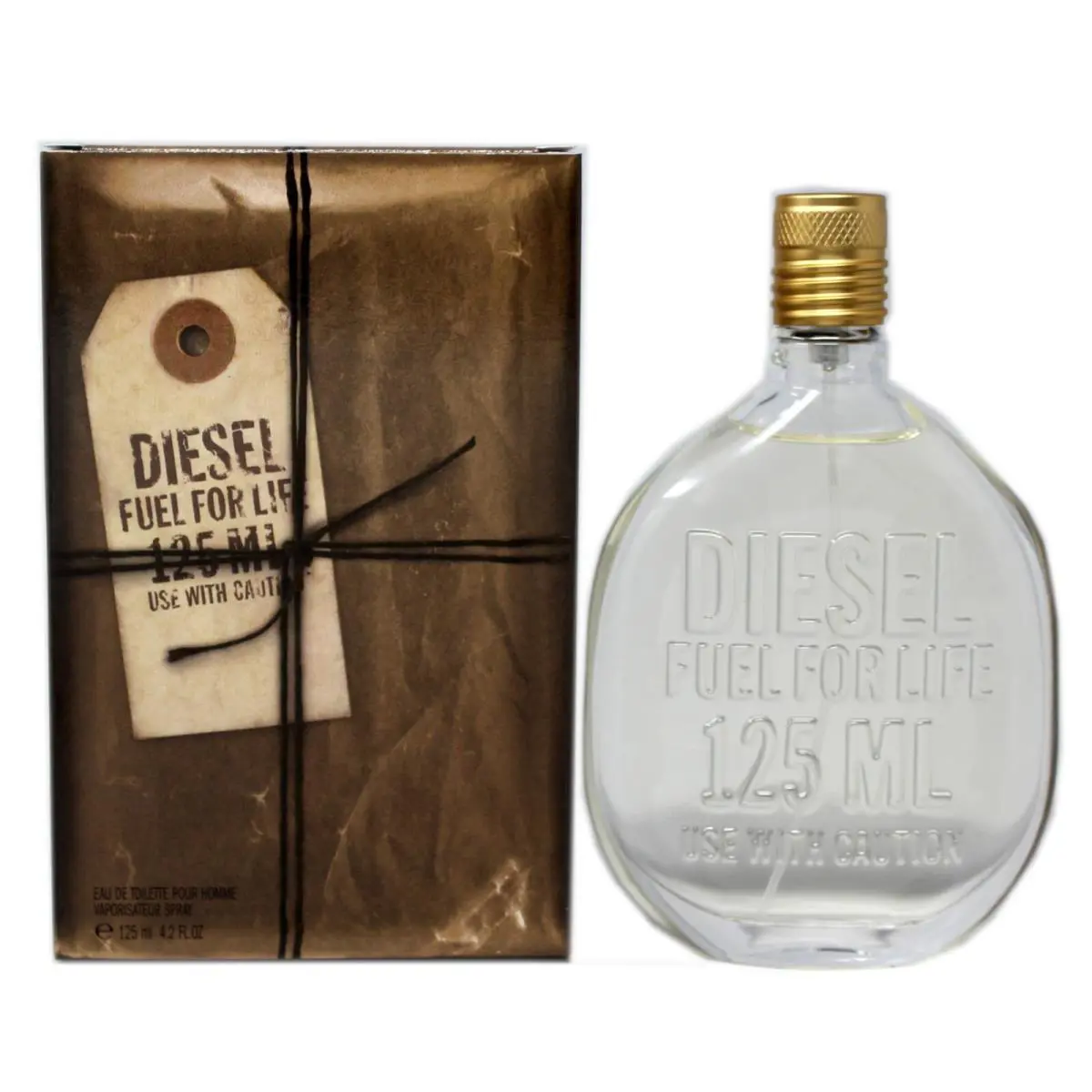 Fuel For Life Pour Homme Eau DE Toilette Spray 125ML Without Pouch by Diesel