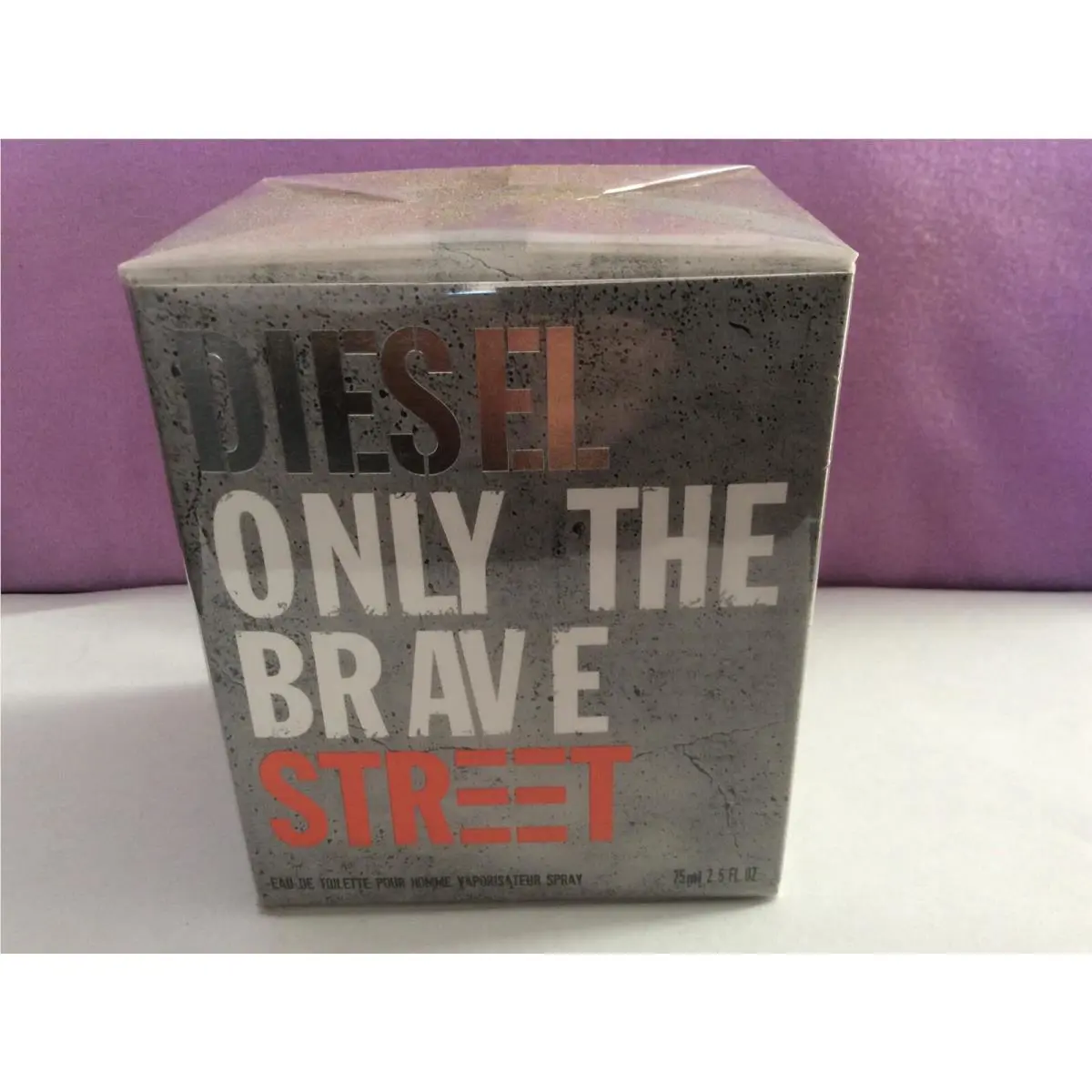 Only The Brave Street by Diesel 75ml/2.5oz Eau De Toilette Spray Men IN Seal Box