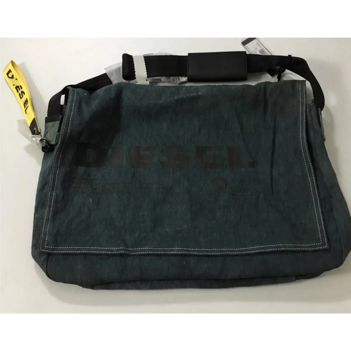 Diesel “thisbagisnotatoy” Duffel Travel Bag Teal Blue