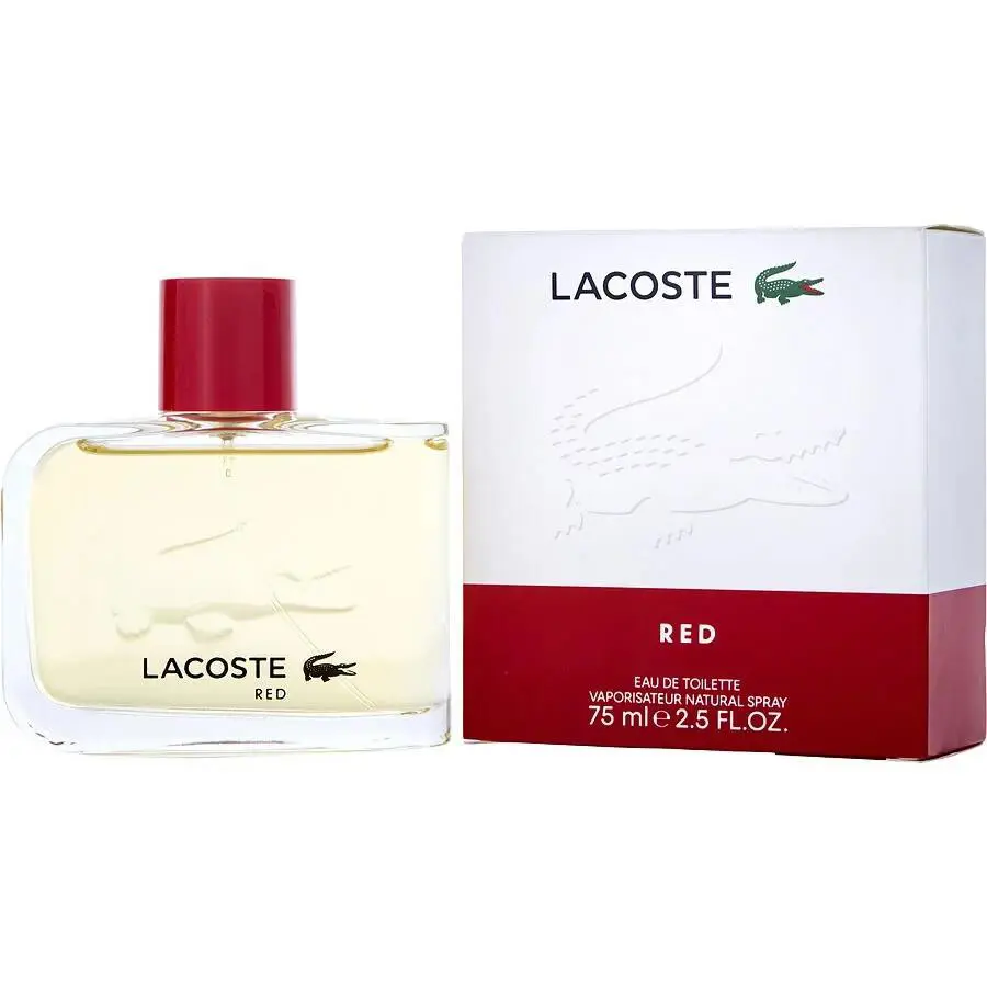 Lacoste Red Style In Play Eau De Toilette Spray Men Packaging