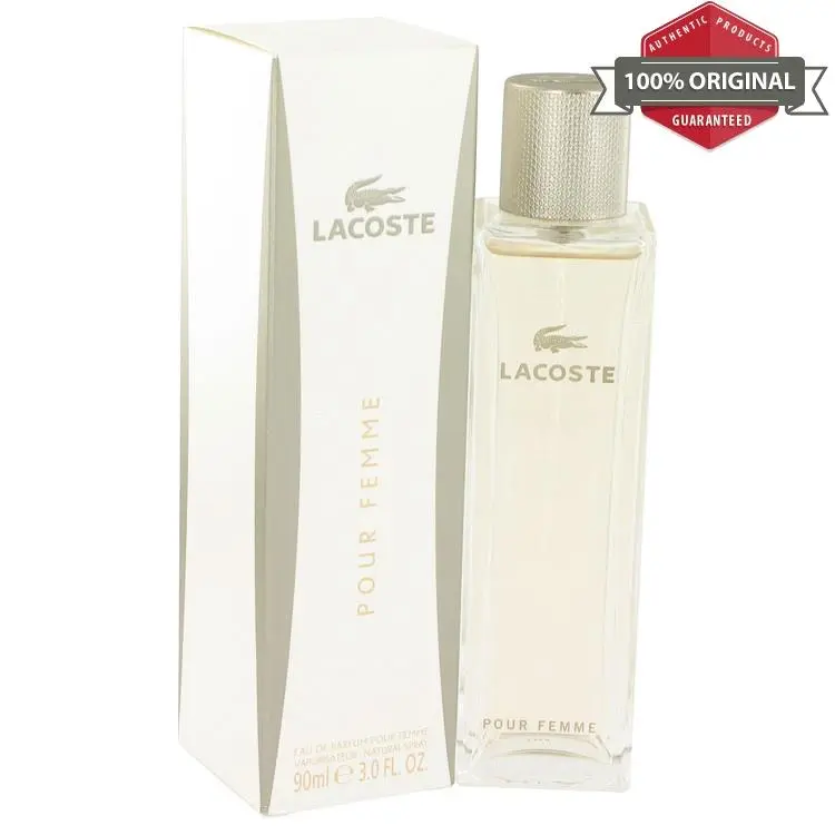 Lacoste Pour Femme Perfume Edp Spray For Women 3 1.6 1 oz 90 50 30 ML