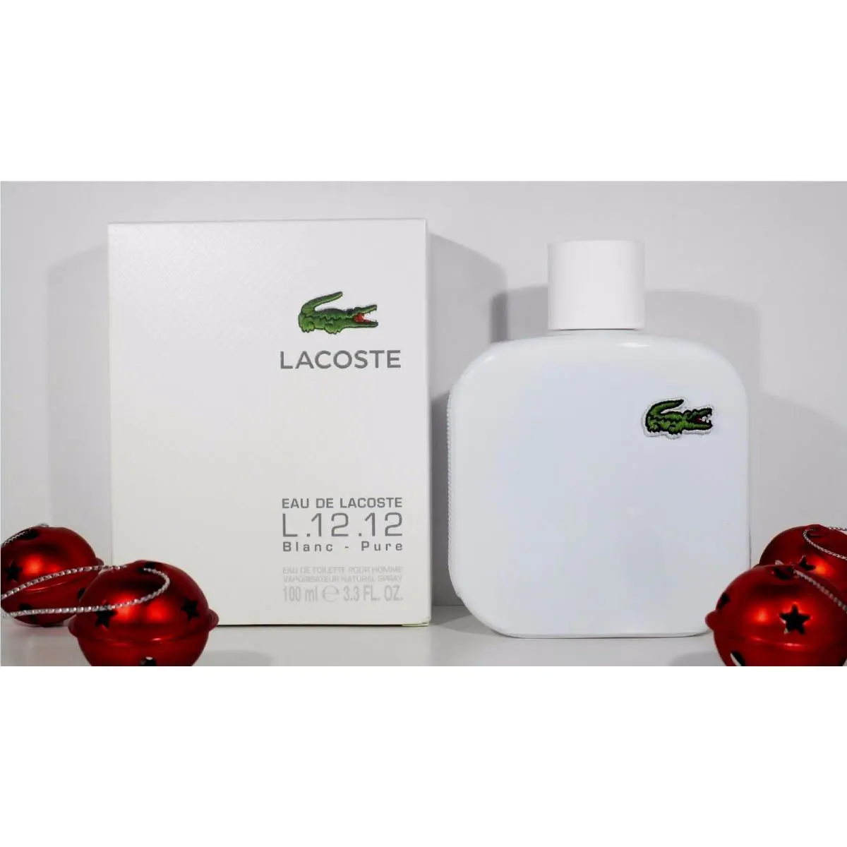 Lacoste L.12.12 Blanc Pure Men 1.7 / 3.4 OZ Eau De Toilette Spray