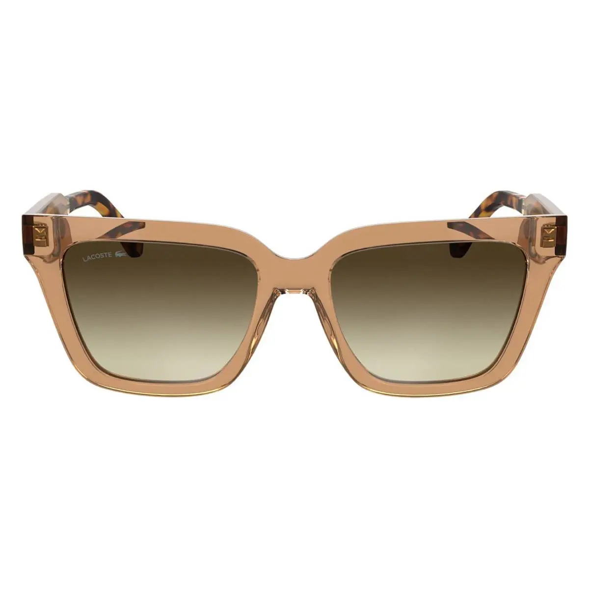 Lacoste L6063S Sunglasses Female Transparent Brick 55mm