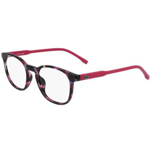 L 3632 Havana/pink 219 Size 47 Eyeglasses by Lacoste