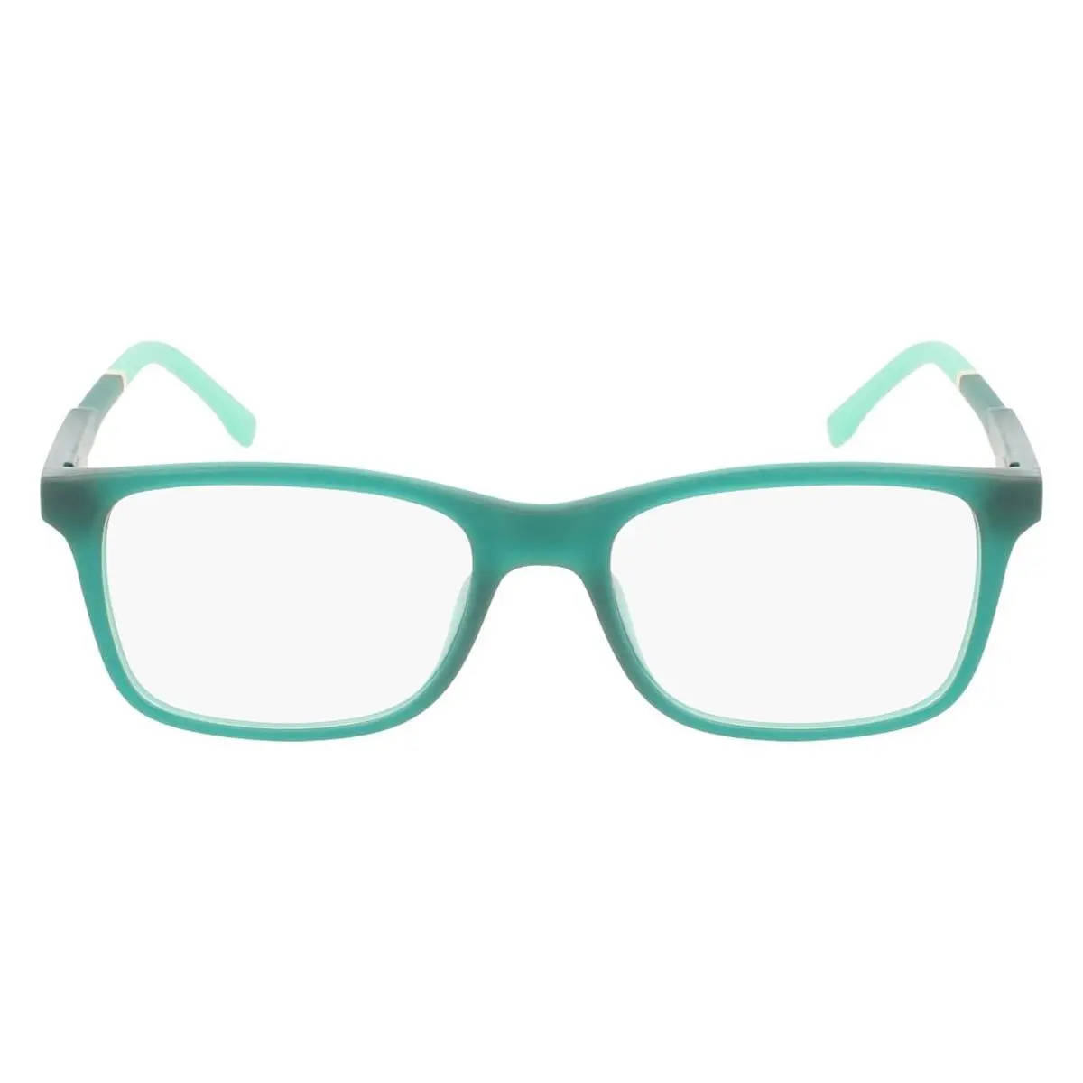 Lacoste L3647 Eyeglasses Kids Matte Green Lumi Rectangle 50mm