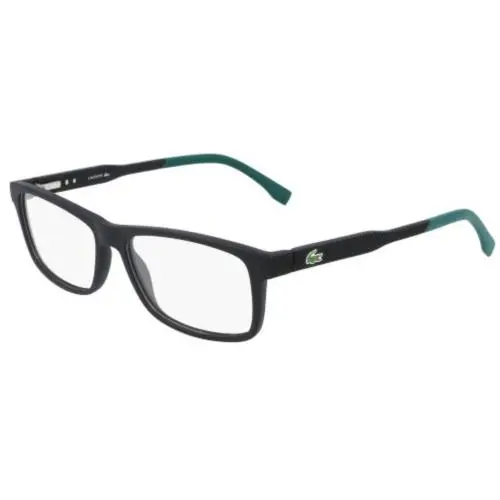 L 2876 Black Matte 001 Size 55 Eyeglasses by Lacoste