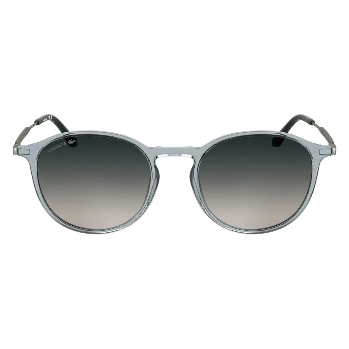 Lacoste L6061S Sunglasses Male Transparent Light Gray 52mm