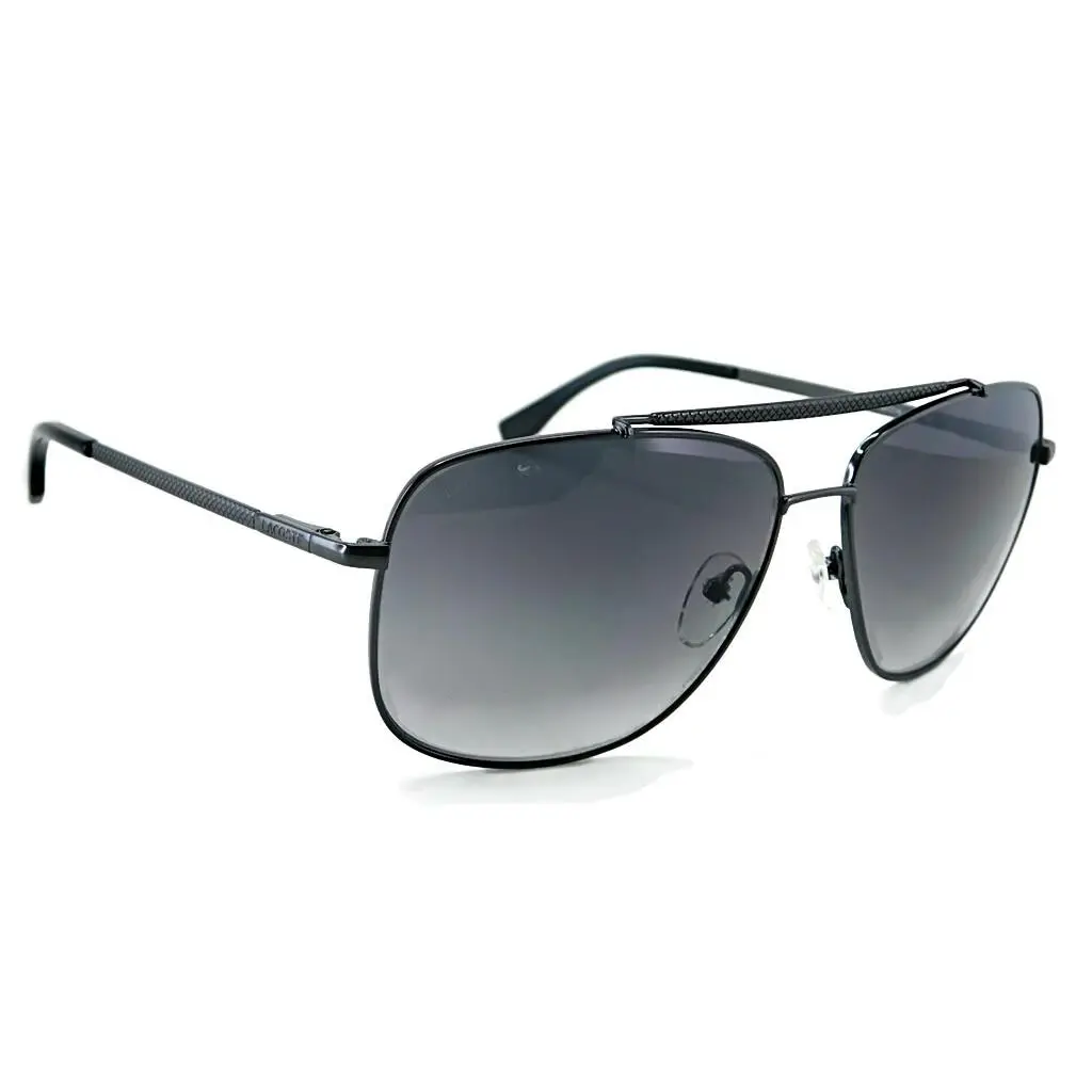 Lacoste Sunglasses L188S 033 - Gunmetal / Gray Gradient Lens - Frame: Gray, Lens: Gray